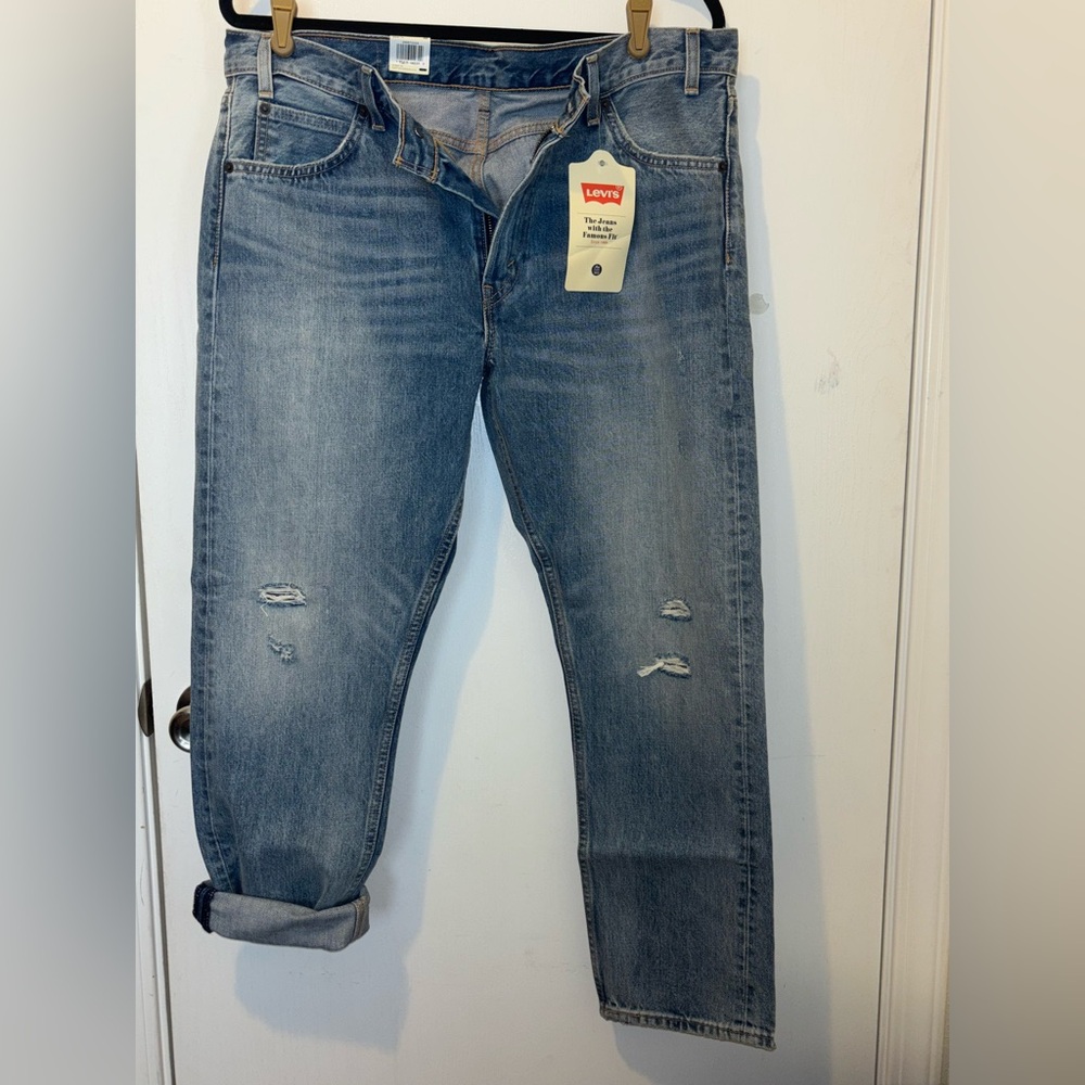 NWT Levi 505 C Cropped Jeans